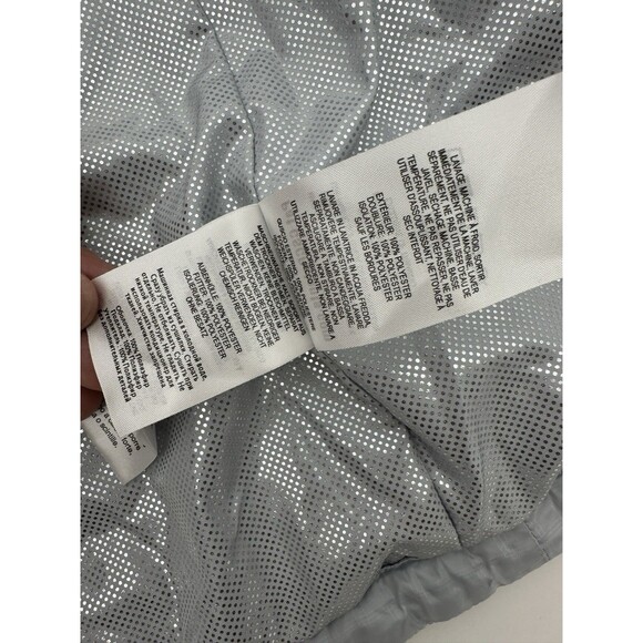 Columbia Women Sleeveless Long Thermo‎ Vest Silver Thermo Lined Small 10 years - Picture 7 of 9